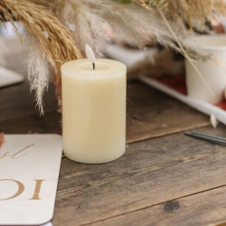 Bougies led en cire